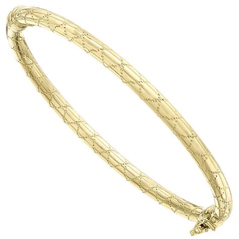 ernest jones gold bangle